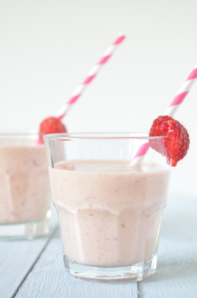 Smoothie van frambozen