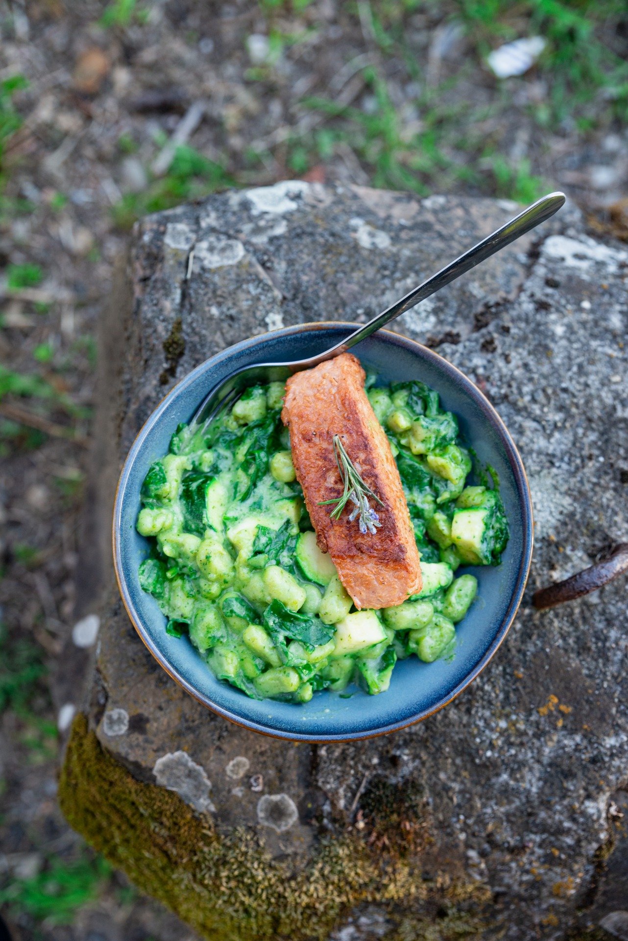 snelle gnocchi met pesto