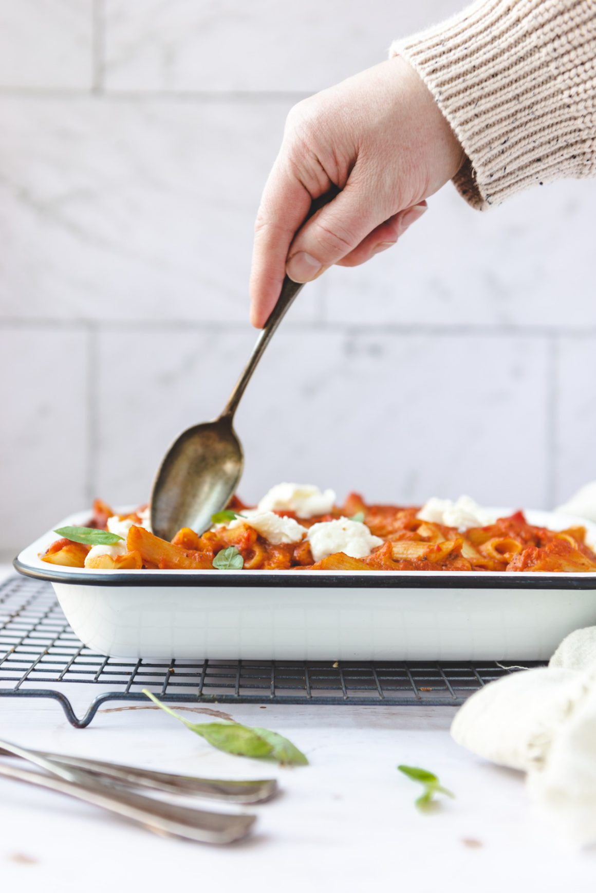 pasta rode saus met verstopte groenten2