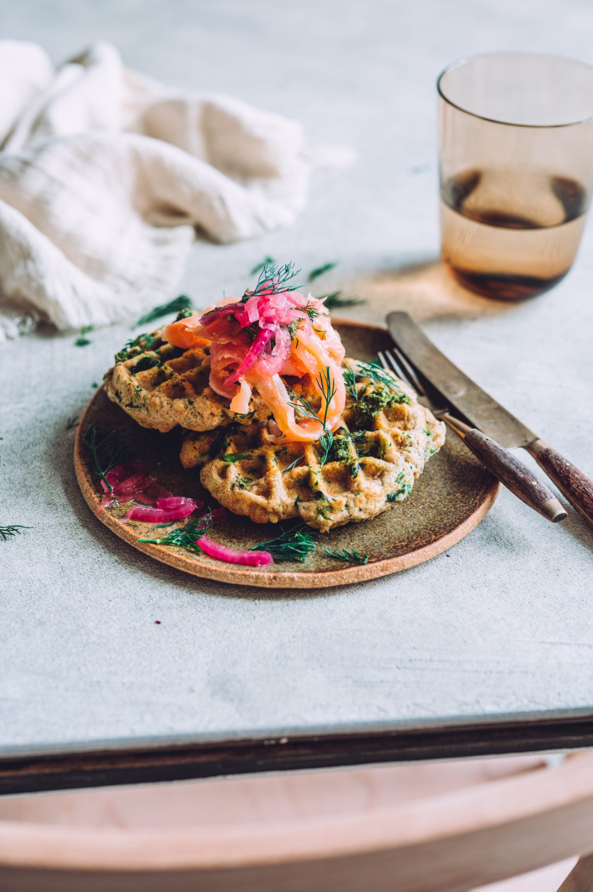 wafels uit het wafelijzer