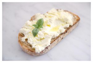 homemade ricotta