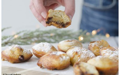 Oviebollen met chocola en dulce de leche