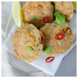 Thaise zalmkoekjes