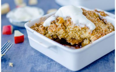 Makkelijke appelcrumble