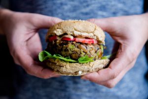 oosterse champignonburger