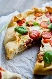 Quiche Caprese