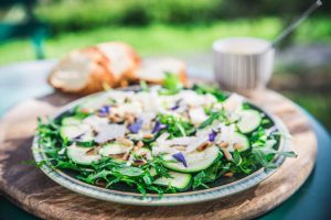 carpaccio van courgette