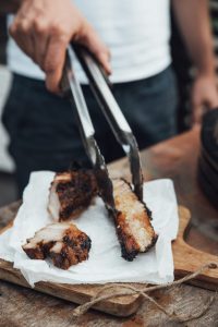 buikspek van de BBQ