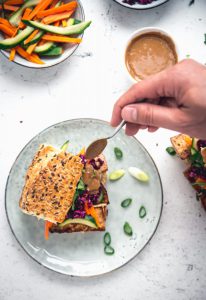 bahn mi met tofu