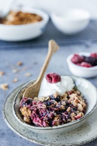 fruitcrumble zonder suiker