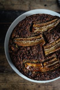 Bananenbrood met courgette en chocola