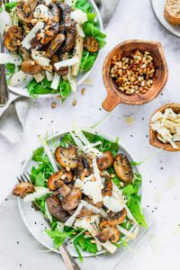 makkelijke salade met truffelmayonaise