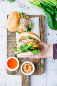 Oosterse garnalenburgers