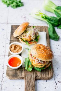 Oosterse garnalenburgers