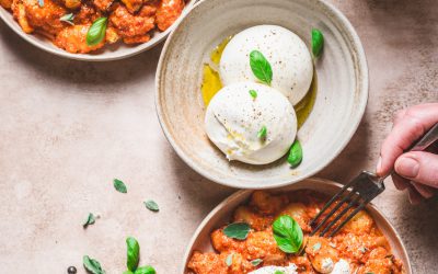 Snelle gnocchi met ricotta en venkelzaadjes